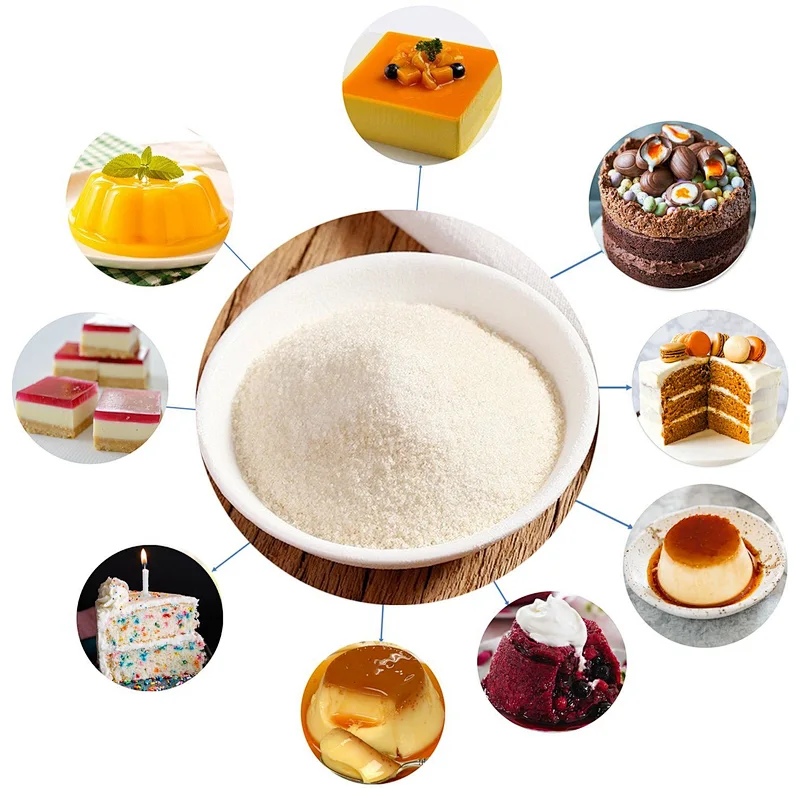 Food Grade Hot Sale Gelatin 160bloom 60mesh Powder For Ice Cream